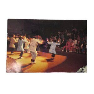 Vintage Postcard Kotzebue Sayuq Eskimo Motion Dance Inuit Native American u